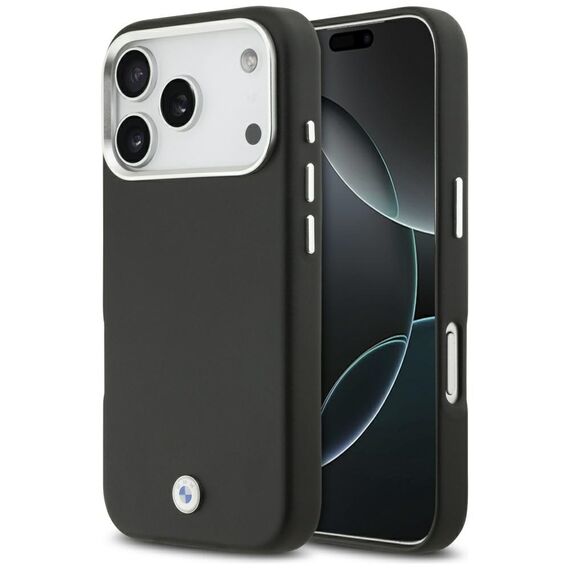 BMW Sign Full Wrapped Metal MagSafe Case for iPhone 17 Pro - Black - Apple Cases - Cases - Techbox