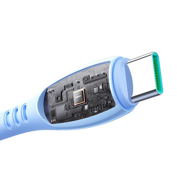 Joyroom S-A59 Vibrant Series 60W USB-C - USB-C cable 1.2m - blue - Cables & Adapters - Cables & Accessories - Techbox