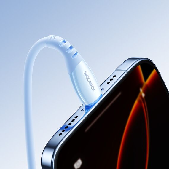 Joyroom S-A59 Vibrant Series 60W USB-C - USB-C cable 1.2m - blue - Cables & Adapters - Cables & Accessories - Techbox