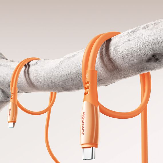 Joyroom S-A59 Vibrant Series 60W USB-C - USB-C Cable 1.2m - Orange | Techbox