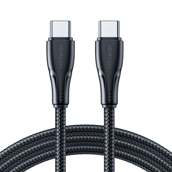 Kabel Joyroom S-A11 Surpass 60W USB-C - USB-C 0,25m - czarny - Cables & Adapters - Cables & Accessories - Techbox