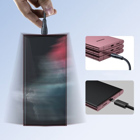 Kabel Joyroom S-A11 Surpass 60W USB-C - USB-C 0,25m - czarny - Cables & Adapters - Cables & Accessories - Techbox
