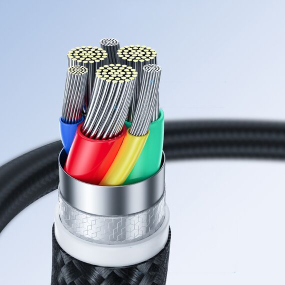Kabel Joyroom S-A11 Surpass 60W USB-C - USB-C 0,25m - czarny - Cables & Adapters - Cables & Accessories - Techbox