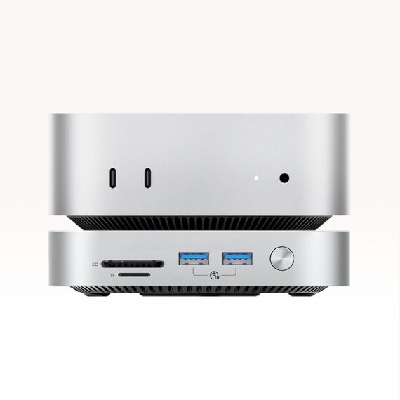 Orico MiniLink 9-in-1 Docking Station with M.2 SSD Hard Drive Bay - Silver - Cases & Accessories - Hard Drives - Techbox