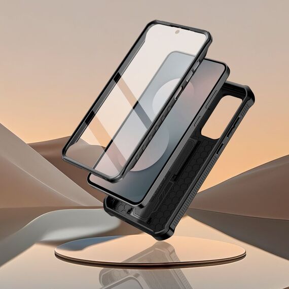 Tech-Protect Kevlar Cam+ Case for Samsung Galaxy S25 FE - Black