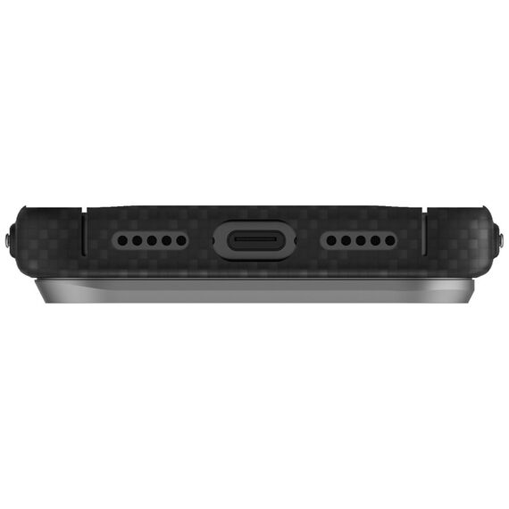 Uniq Keva EDGE Magclick Charging Case for iPhone 17 Pro - Black | Techbox