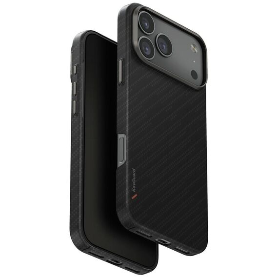Uniq Keva EDGE Magclick Charging Case for iPhone 17 Pro Max - Black | Techbox