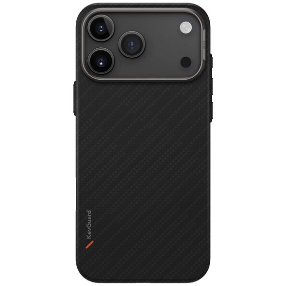 Uniq Keva EDGE Magclick Charging Case for iPhone 17 Pro Max - Black | Techbox