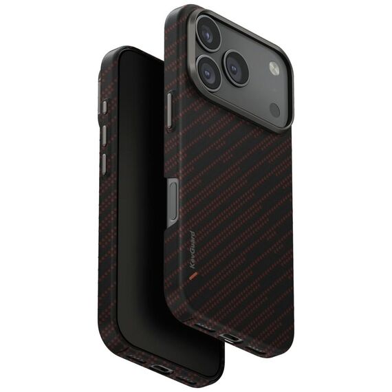 Uniq Keva EDGE Magclick Charging Case for iPhone 17 Pro - Orange | Techbox