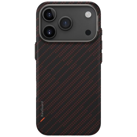 Uniq Keva EDGE Magclick Charging Case for iPhone 17 Pro - Orange | Techbox