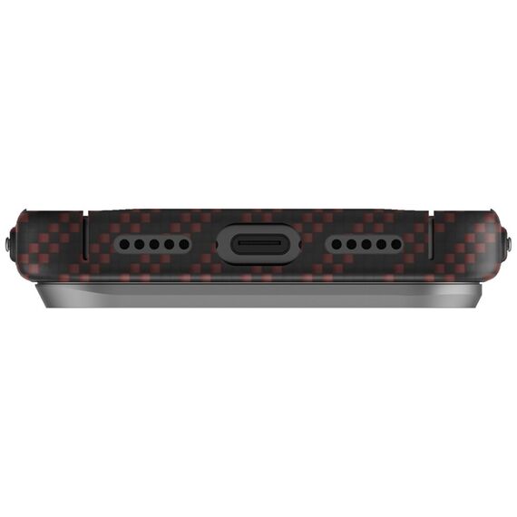 Uniq Keva EDGE Magclick Charging Case for iPhone 17 Pro - Orange | Techbox