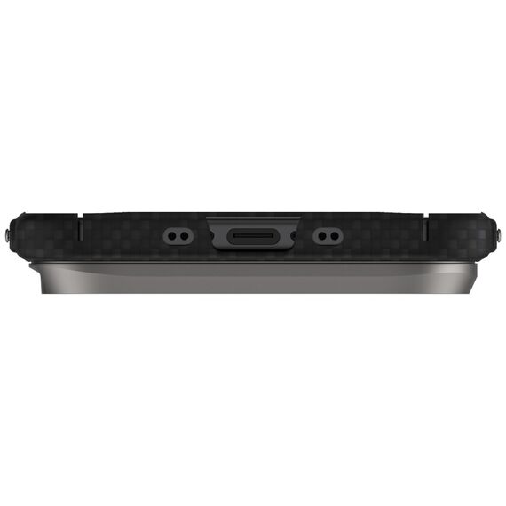 Uniq Keva EDGE Magclick Charging Case for iPhone Air - Black | Techbox