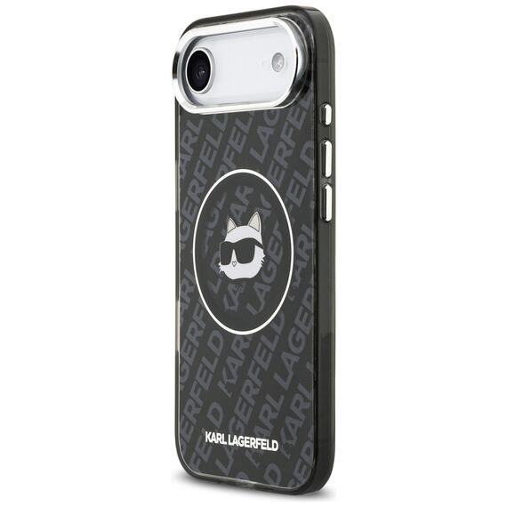 Karl Lagerfeld IML Choupette Head Logo MagSafe iPhone Air Case - Black | Techbox