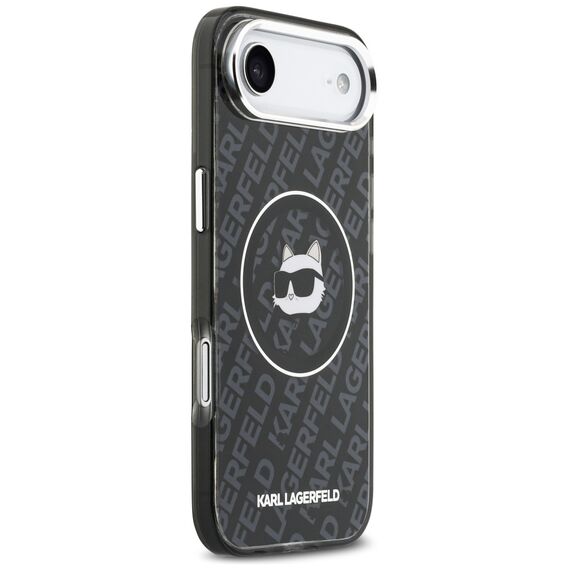 Karl Lagerfeld IML Choupette Head Logo MagSafe iPhone Air Case - Black | Techbox