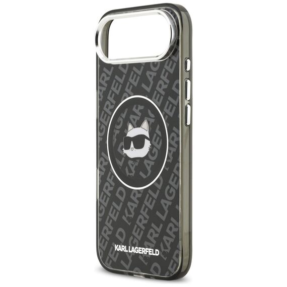 Karl Lagerfeld IML Choupette Head Logo MagSafe iPhone Air Case - Black | Techbox