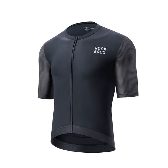 Rockbros 15200025 Short Sleeve Cycling Jersey Size XS - Black - Bicycle - Sports & Fitness - Techbox