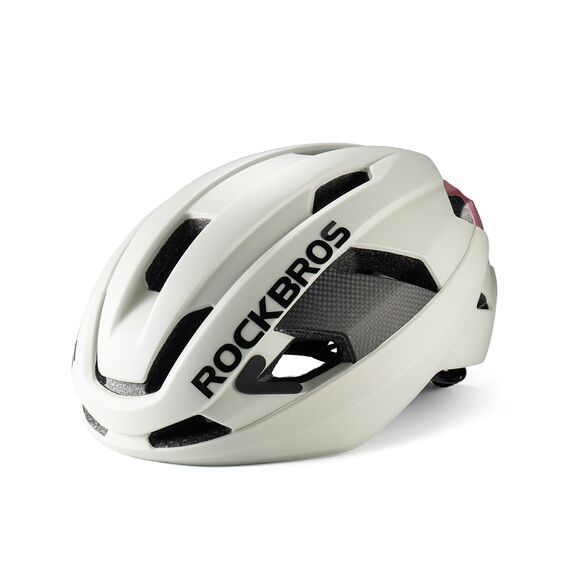 Rockbros LK-15 Carbon Fiber Bike Helmet 58-62cm - Light Gray | Techbox