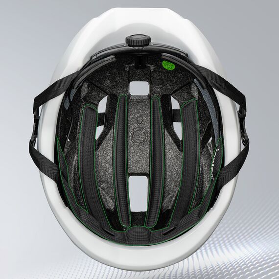 Rockbros LK-15 Carbon Fiber Bike Helmet 58-62cm - White | Techbox