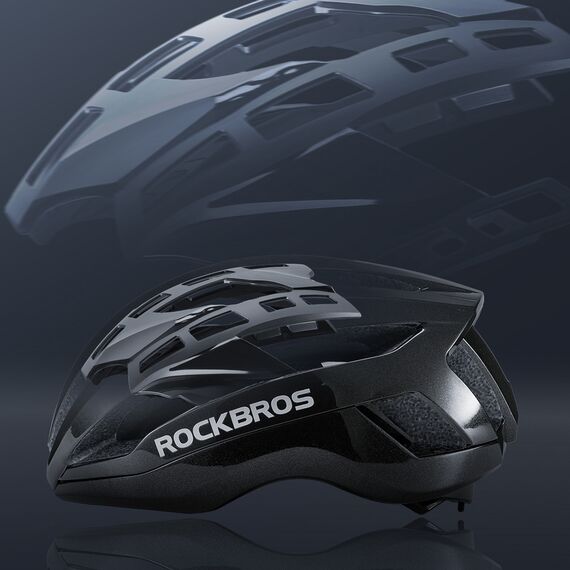 Rockbros LK-79 Bike Helmet 58-62 cm - Black - Bicycle - Sports & Fitness - Techbox