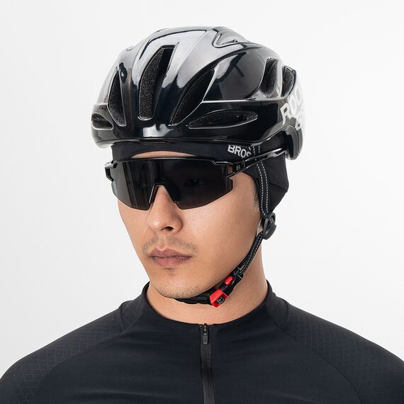 Rockbros M015 Winter Reversible Cycling Cap Size 54-61 cm - Black - Bicycle - Sports & Fitness - Techbox