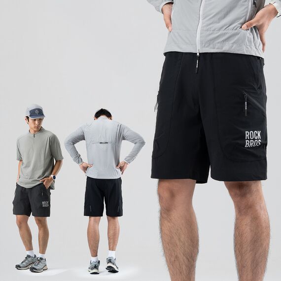 Rockbros YDDK015 shorts with belt size M - black | Techbox