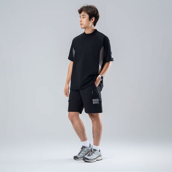 Rockbros YDDK015 shorts with belt size M - black | Techbox