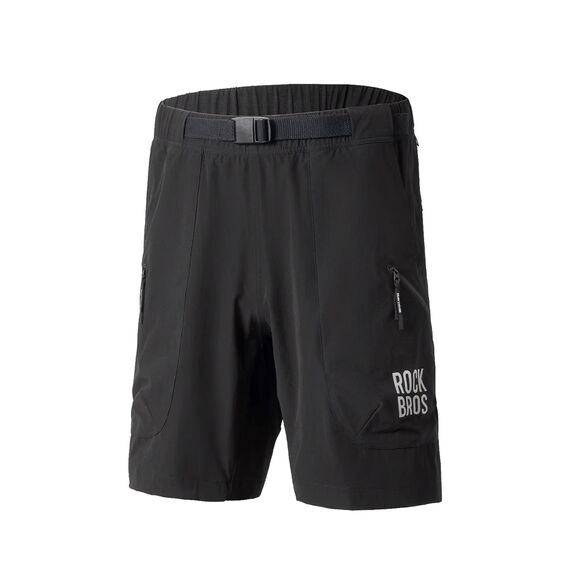 Rockbros YDDK015 shorts with belt size S - black | Techbox