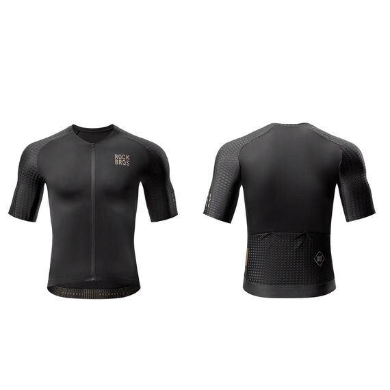 Rockbros YDDX011 Diamond Short Sleeve Cycling Jersey Size L - Black - Bicycle - Sports & Fitness - Techbox