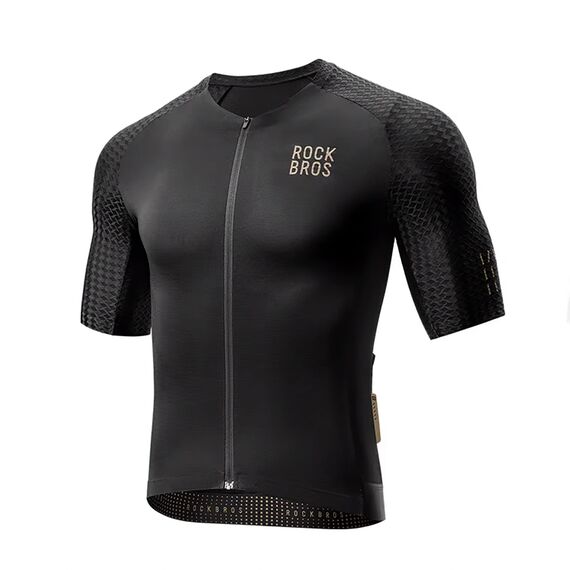 Rockbros YDDX011 Diamond Short Sleeve Cycling Jersey Size M - Black - Bicycle - Sports & Fitness - Techbox