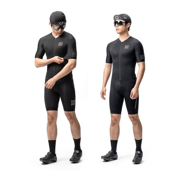 Rockbros YDDX011 Diamond Short Sleeve Cycling Jersey Size S - Black - Bicycle - Sports & Fitness - Techbox