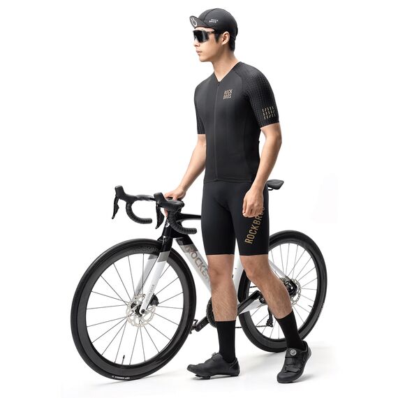 Rockbros YDDX011 Diamond Short Sleeve Cycling Jersey Size XS - Black - Bicycle - Sports & Fitness - Techbox