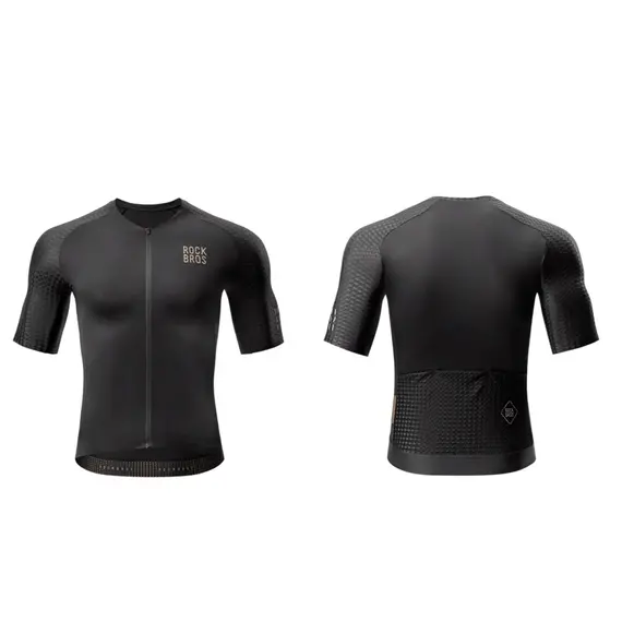 Rockbros YDDX011 Diamond Short Sleeve Cycling Jersey Size XXS - Black | Techbox