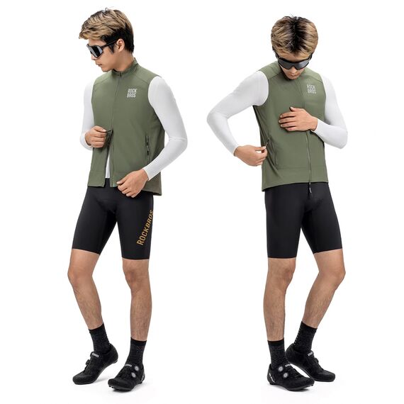 Rockbros YDMJ003 Spring/Autumn Windproof Vest Size XL - Green | Techbox