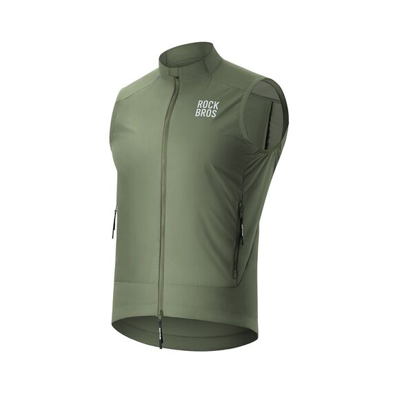 Rockbros YDMJ003 Windproof Vest Spring/Autumn Size L - Green | Techbox