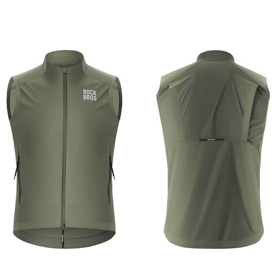 Rockbros YDMJ003 Windproof Vest Spring/Autumn Size S - Green | Techbox