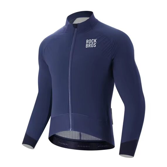 Rockbros YDWT014 Winter Fleece Double Layer Cycling Jacket Size XL - Blue - Bicycle - Sports & Fitness - Techbox