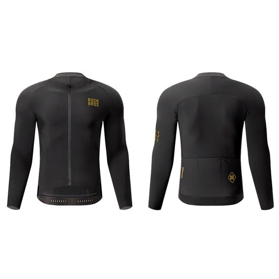 Rockbros YDWT020 Diamond Fall/Winter Cycling Jacket Size XXL - Black | Techbox