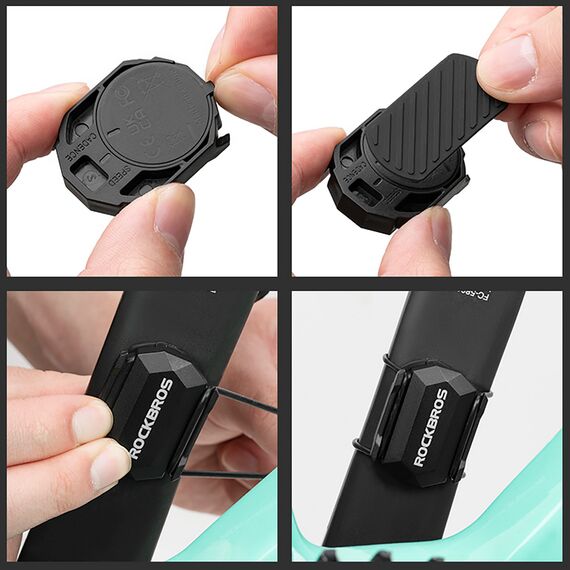 Rockbros C3 ANT+ / Bluetooth 2-in-1 Speed ​​or Cadence Sensor - Black | Techbox