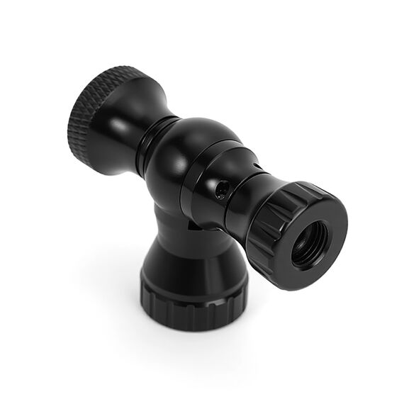 Rockbros CO₂ pump, aluminum alloy valve head, cartridge-free, Presta/Schrader compatible - black - Bicycle - Sports & Fitness - Techbox