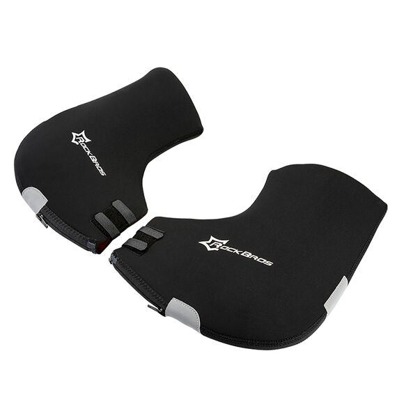 Rockbros D16-B Motorcycle-Compatible Windproof Waterproof Handlebar Gloves - Black | Techbox