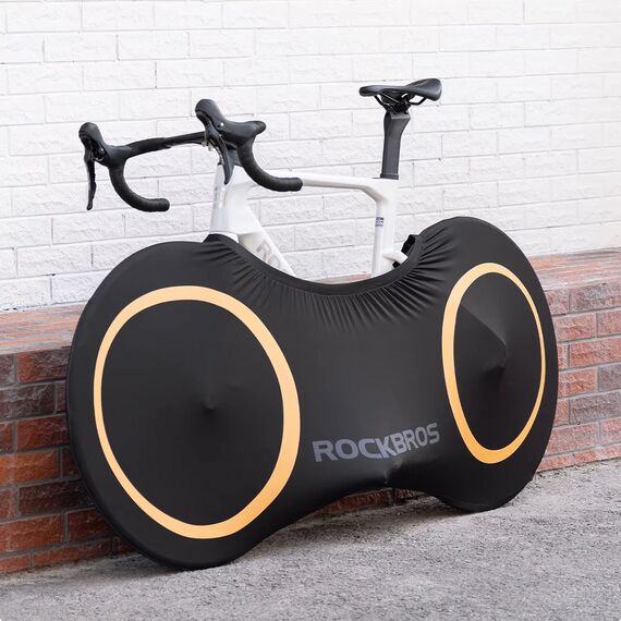 Rockbros D95 Elastic Cover Compatible with 26-29 Inch Gravel, Mountain, City, Road Bikes 700C (71×152 cm) - Black | Techbox