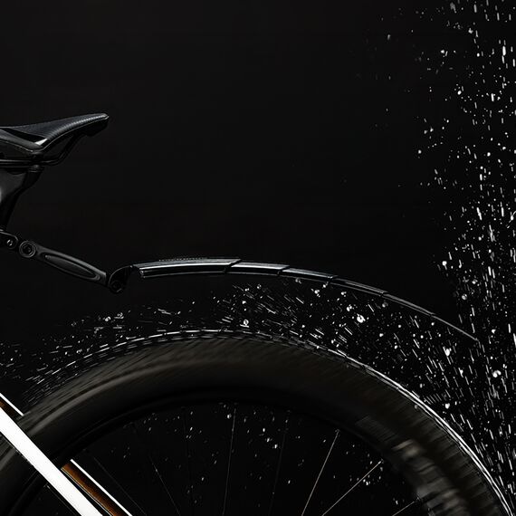 Rockbros FK-810 Folding Telescopic Bicycle Fender Set - Black - Bicycle - Sports & Fitness - Techbox