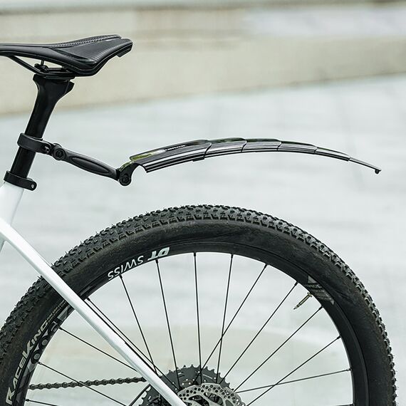 Rockbros FK-810 Folding Telescopic Bicycle Fender Set - Black - Bicycle - Sports & Fitness - Techbox