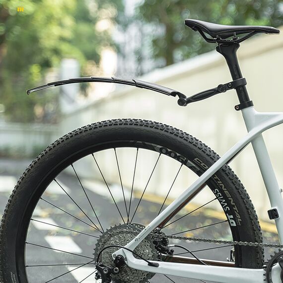 Rockbros FK-810 Folding Telescopic Bicycle Fender Set - Black - Bicycle - Sports & Fitness - Techbox