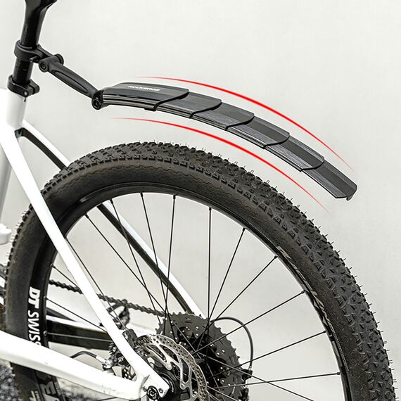 Rockbros FK-810 Folding Telescopic Bicycle Fender Set - Black - Bicycle - Sports & Fitness - Techbox