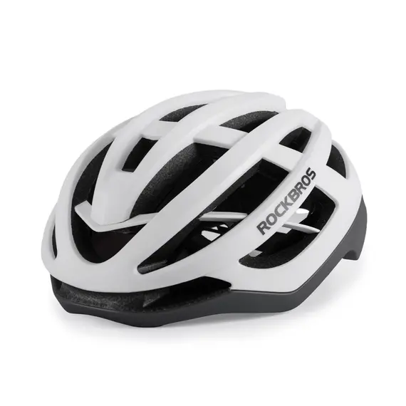 Rockbros HC-58WG-M Bike Helmet 55-58 cm - White-Gray | Techbox