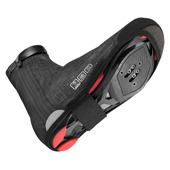 Rockbros LF1081 Windproof Waterproof Shoe Covers 42-46 cm - Black - Bicycle - Sports & Fitness - Techbox