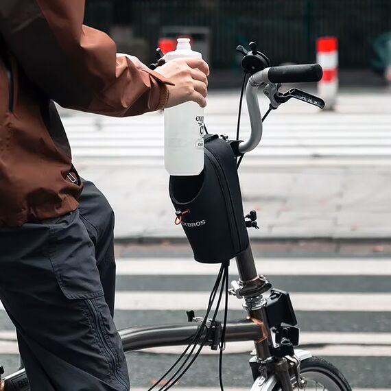 Rockbros P002 Handlebar Bag Compatible with Scooters and Folding City Bikes 1.5L - Black - Smartphone Holders - Smartphones - Techbox