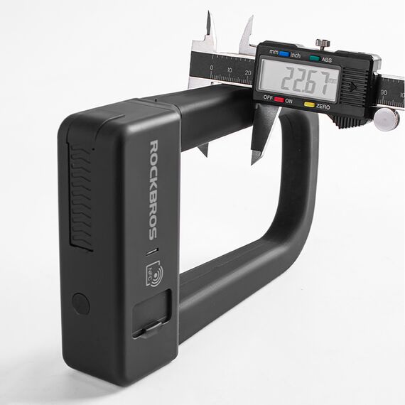 Rockbros RBNS1 SMART Bike Lock with NFC Reader - Black - Bicycle - Sports & Fitness - Techbox