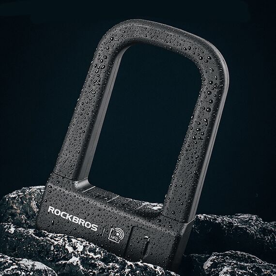 Rockbros RBNS1 SMART Bike Lock with NFC Reader - Black - Bicycle - Sports & Fitness - Techbox